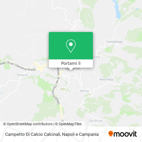 Mappa Campetto Di Calcio Calcinali