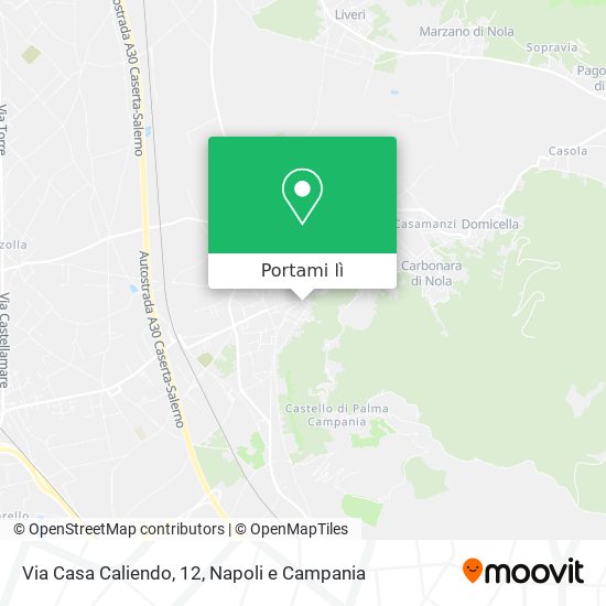 Mappa Via Casa Caliendo, 12