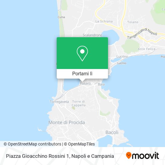 Mappa Piazza Gioacchino Rossini  1