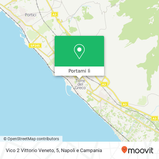 Mappa Vico 2 Vittorio Veneto, 5