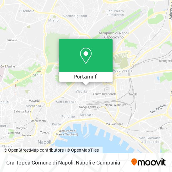 Mappa Cral Ippca Comune di Napoli