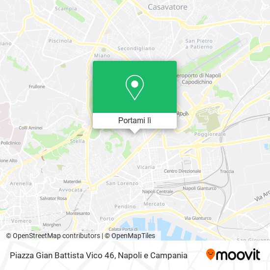 Mappa Piazza Gian Battista Vico  46