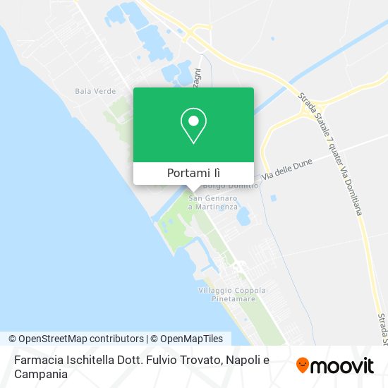 Mappa Farmacia Ischitella Dott. Fulvio Trovato