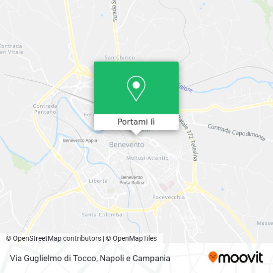 Mappa Via Guglielmo di Tocco