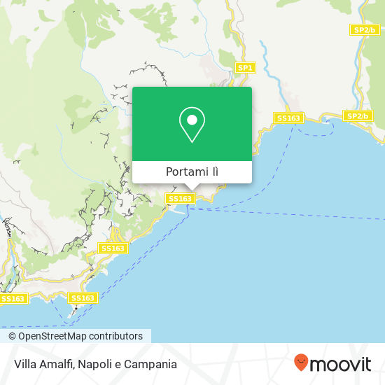Mappa Villa Amalfi