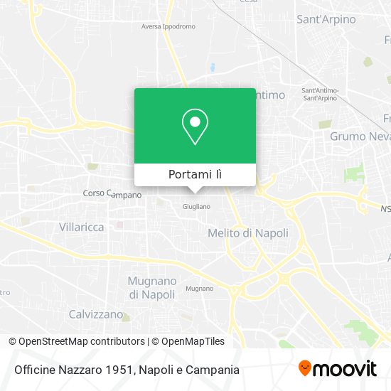 Mappa Officine Nazzaro 1951