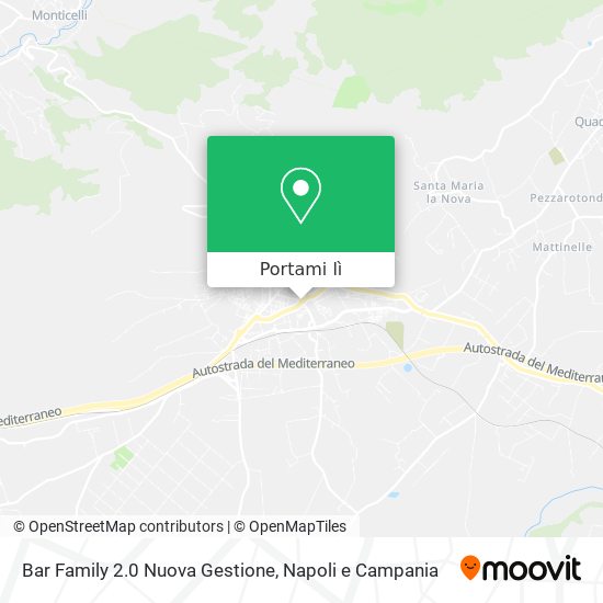Mappa Bar Family 2.0 Nuova Gestione