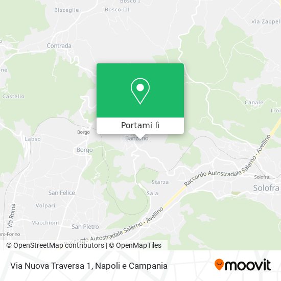 Mappa Via Nuova Traversa 1