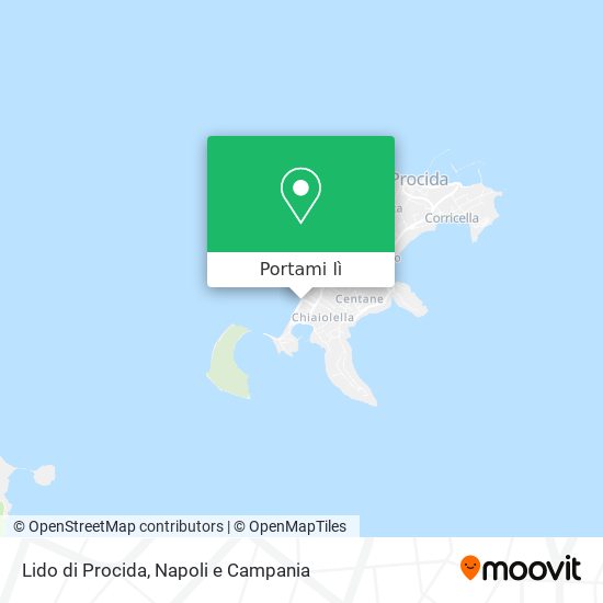 Mappa Lido di Procida