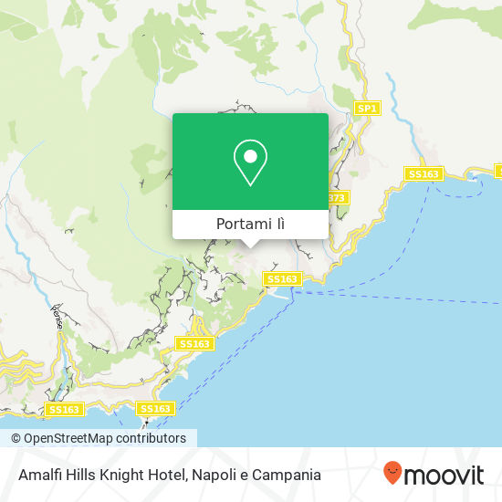 Mappa Amalfi Hills Knight Hotel