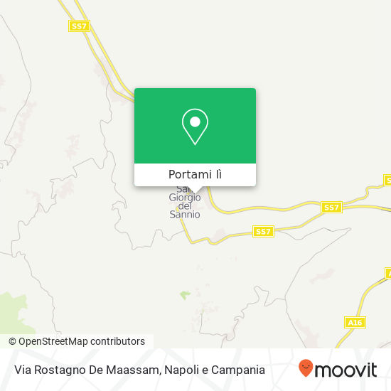 Mappa Via Rostagno De Maassam