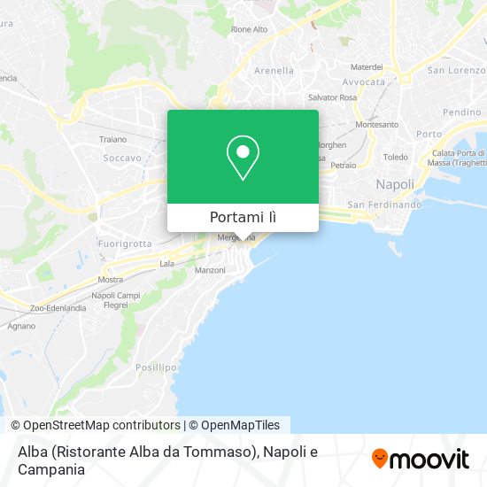 Mappa Alba (Ristorante Alba da Tommaso)
