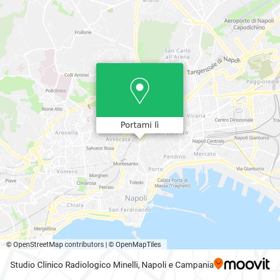 Mappa Studio Clinico Radiologico Minelli
