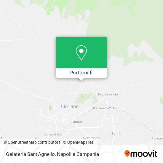 Mappa Gelateria Sant'Agnello