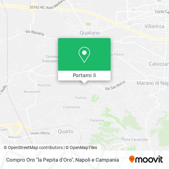 Mappa Compro Oro "la Pepita d'Oro"