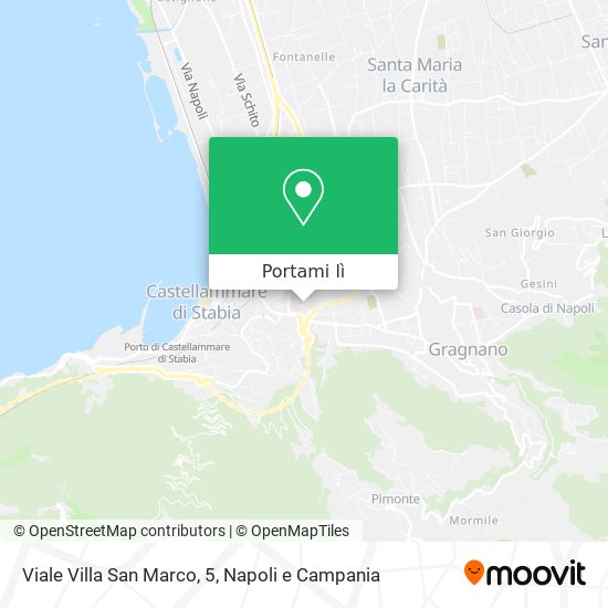 Mappa Viale Villa San Marco, 5