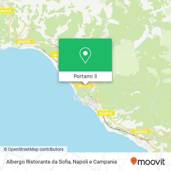 Mappa Albergo Ristorante da Sofia