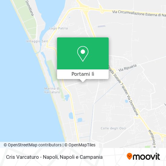 Mappa Cris Varcaturo - Napoli