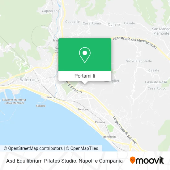 Mappa Asd Equilibrium Pilates Studio