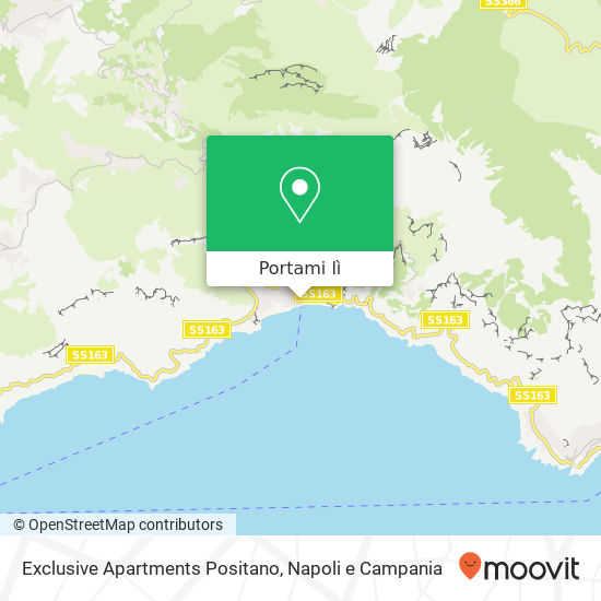 Mappa Exclusive Apartments Positano