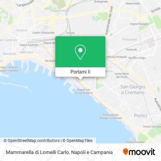 Mappa Mammarella di Lomelli Carlo