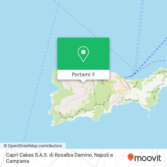 Mappa Capri Cakes S.A.S. di Rosalba Damino