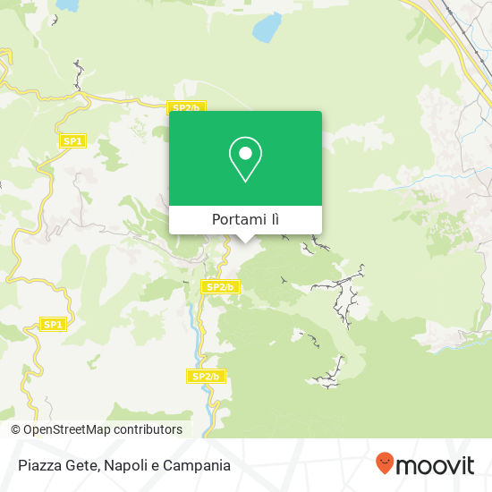 Mappa Piazza Gete