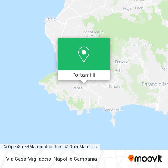 Mappa Via Casa Migliaccio