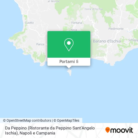 Mappa Da Peppino (Ristorante da Peppino Sant'Angelo Ischia)