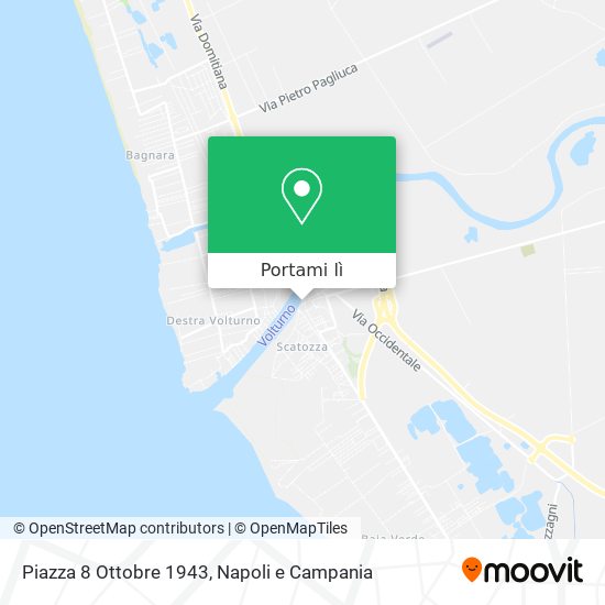 Mappa Piazza 8 Ottobre 1943
