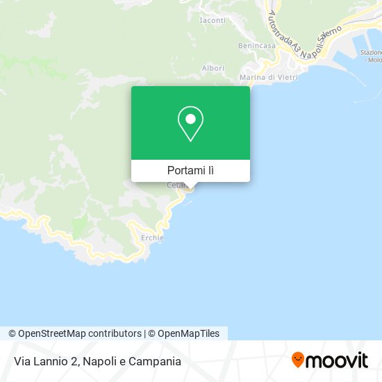 Mappa Via Lannio  2