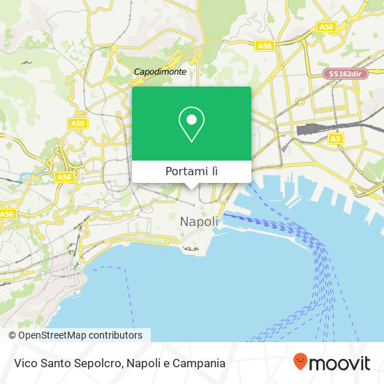 Mappa Vico Santo Sepolcro