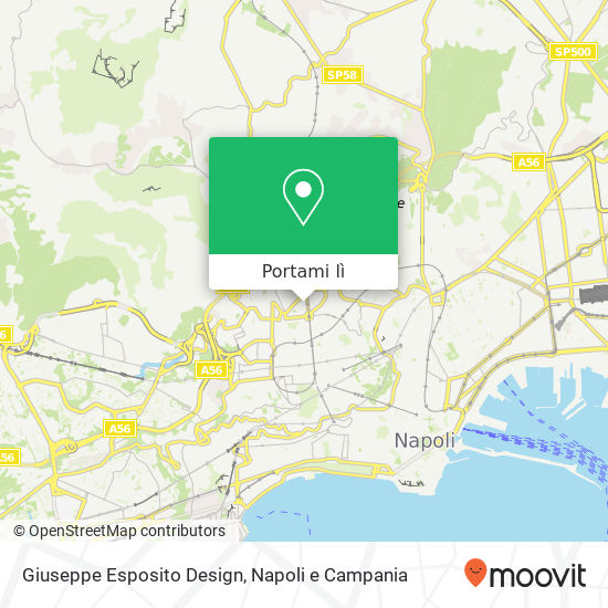 Mappa Giuseppe Esposito Design