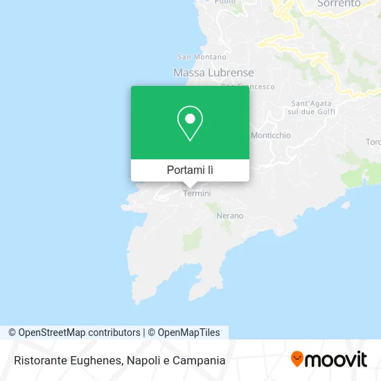 Mappa Ristorante Eughenes