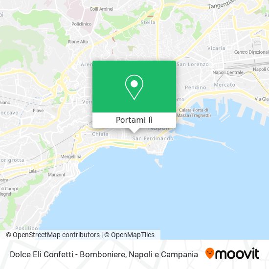 Mappa Dolce Eli Confetti - Bomboniere