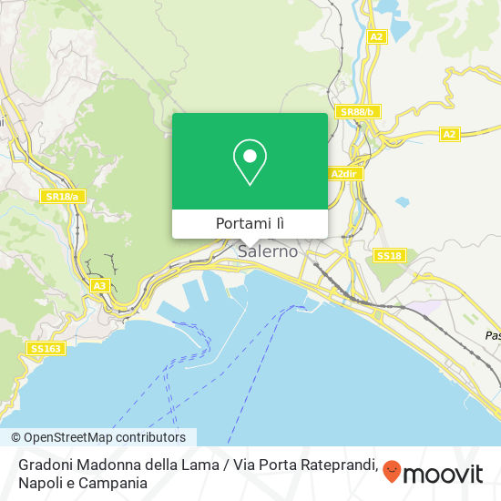 Mappa Gradoni Madonna della Lama / Via Porta Rateprandi