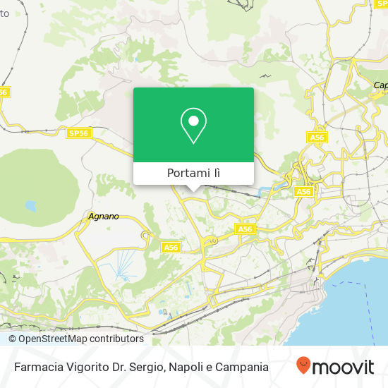 Mappa Farmacia Vigorito Dr. Sergio