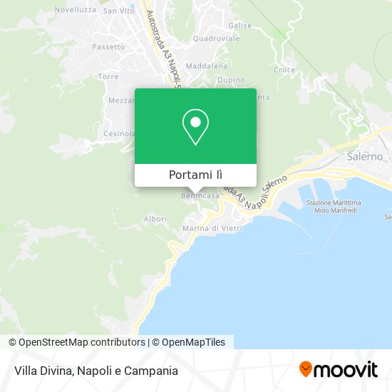 Mappa Villa Divina