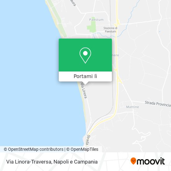 Mappa Via Linora-Traversa