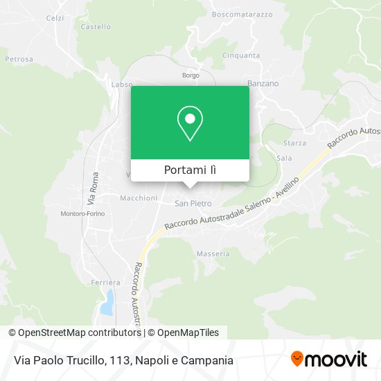 Mappa Via Paolo Trucillo, 113