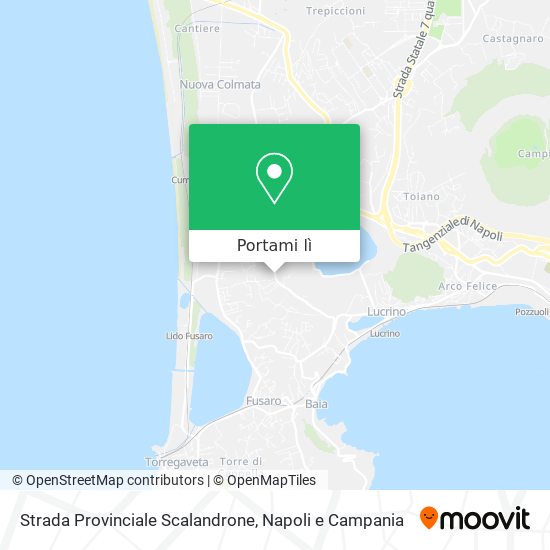 Mappa Strada Provinciale Scalandrone