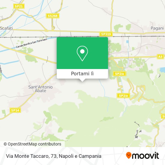 Mappa Via Monte Taccaro, 73