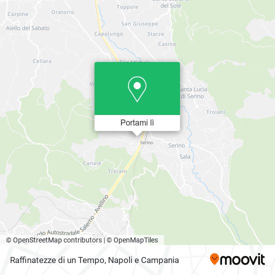 Mappa Raffinatezze di un Tempo