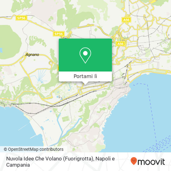 Mappa Nuvola Idee Che Volano (Fuorigrotta)