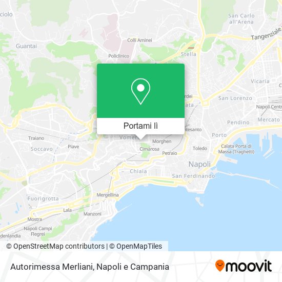Mappa Autorimessa Merliani