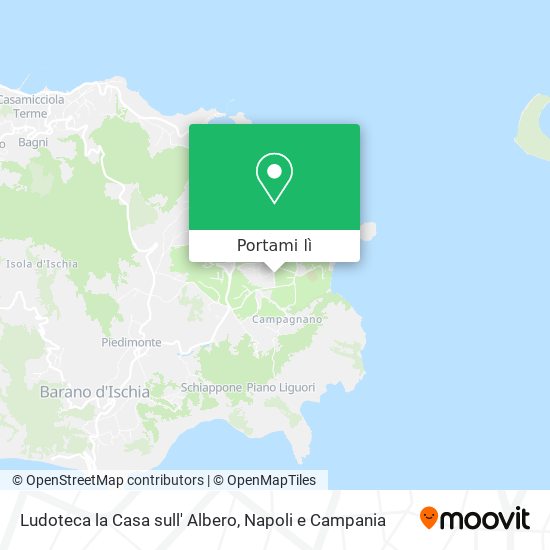 Mappa Ludoteca la Casa sull' Albero