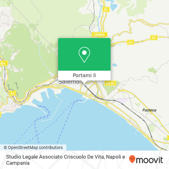 Mappa Studio Legale Associato Criscuolo De Vita