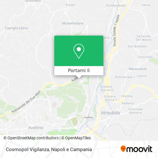 Mappa Cosmopol Vigilanza