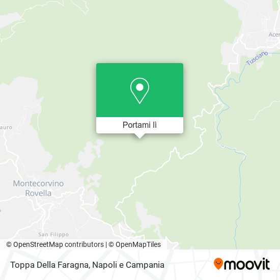Mappa Toppa Della Faragna