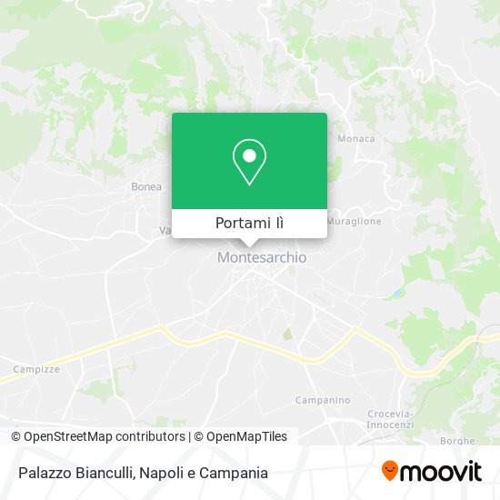 Mappa Palazzo Bianculli